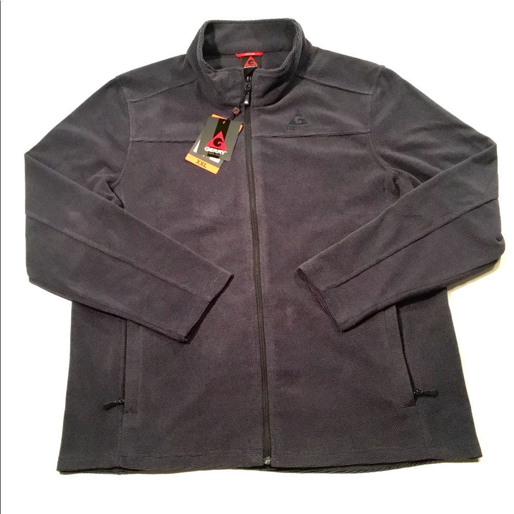 NWT MENS GERRY FLEECE SWEATER JACKET